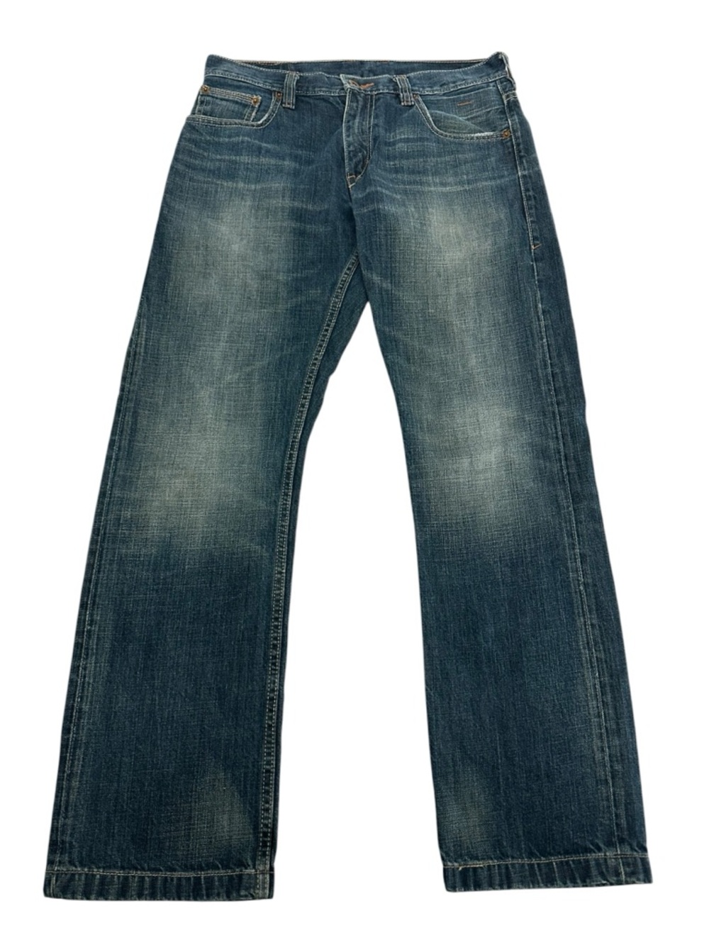LEVIS / Classic Dark Blue 514 Slim Straight Jeans / Size 30 W 30 L / Emo Hipster